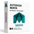 Autodesk Maya – All Versions | Multilingual | Windows & macOS | Instant Email Delivery