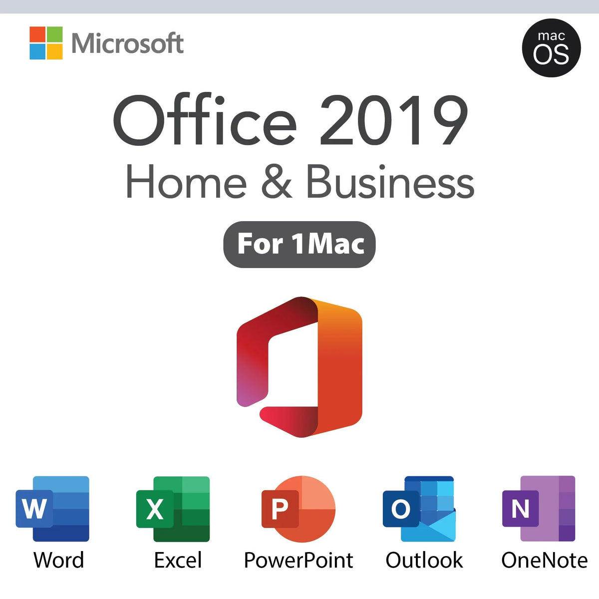 Microsoft Office 2019 Home and Business for Mac – Lifetime License